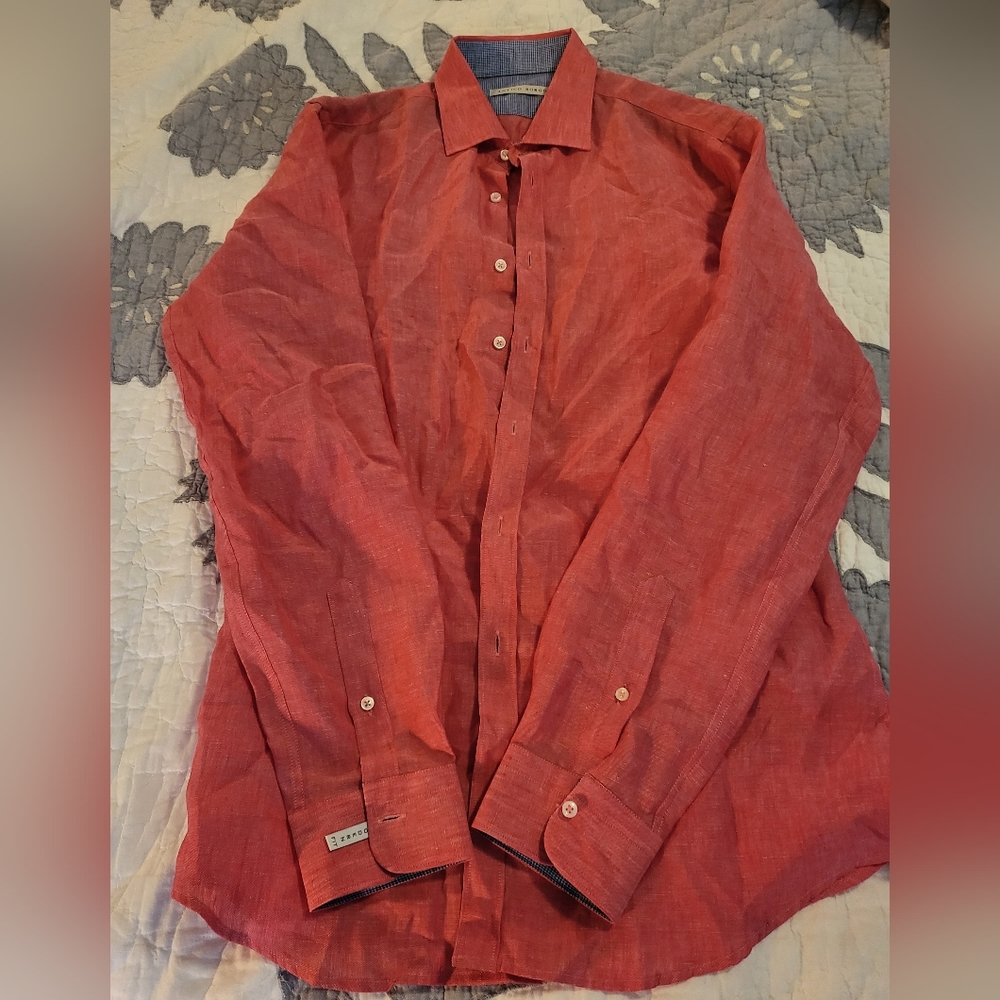 Antico Barbara Italian Linen Shirt